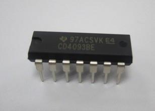 【全新原装】CD4093BE HEF4093BP CD4093 直插14脚 逻辑IC芯片