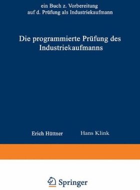 【预售】Die Programmierte Prufung Des Industriekaufman...