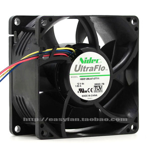NIDEC 8038风扇 12V 1.60A  H80E12BUA7-07T11 DELL C2100风扇