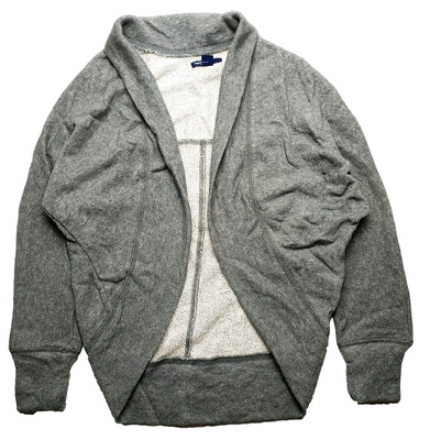 乐天BABY*OLD NAVY 8-10岁女童灰色针织开衫外套