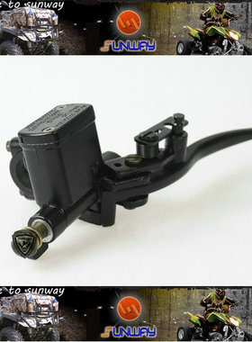 沙滩车ATVs 左右刹车把有驻车锁 油压表沙滩车配件