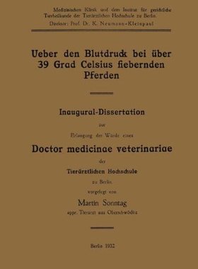 【预订】Ueber Den Blutdruck Bei Uber 39 Grad...