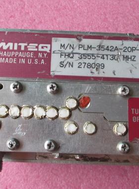 MITEQ PLM-3542A-20P-41428 SMA 微波频综 射频微波锁相环振荡器