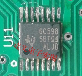 TLC6C598CQDRQ1 6C598 密脚16脚 全系列汽车芯片 进口现货 可直拍