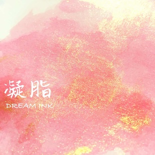 金粉彩墨水手账绘满 粉呀 把持不住 包邮 DREAMINK·凝脂20ml