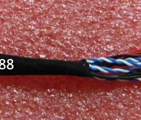 液晶屏线DF14-20P-D8-LVDS屏线（大口针插）通用乐华鼎科朗朗