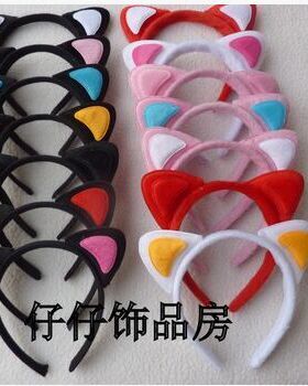 儿童节表演装扮风动物猫耳朵发箍