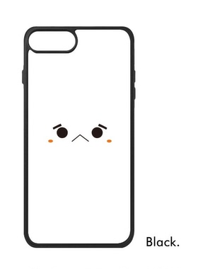 适用于iPhone可爱颜文字悲伤表情Xr手机壳max保护套678plus硅胶11