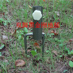 创意沙滩伞地插 专业伞座 户外伞钢叉 太阳伞伞座 钓鱼伞配件