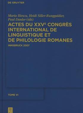 【预售】Actes Du XXVe Congres International de Linguis...