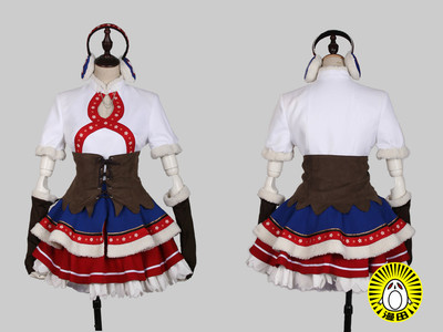 漫田 Lovelive!12月 雪山篇 觉醒后 星空凛 cosplay服