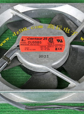 Centaur 25 CU55B5 100V 0.19A 50Hz 16W 滚珠轴承 风扇
