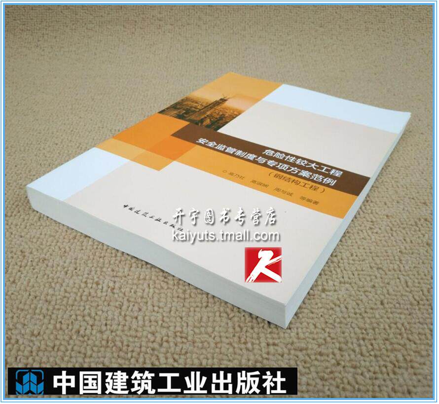 正版 危险性较大工程安全监管制度与专项方案范例 钢结构工程//高乃社等编著/适合建筑施工企业的技术人员/钢结构安全使用书籍