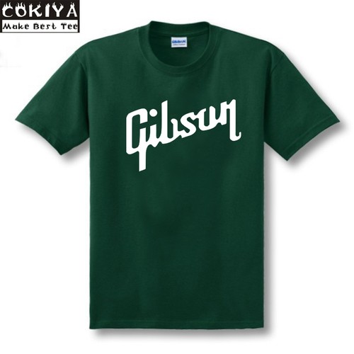 电吉他大G演出服吉普森GIBSON摇滚T恤 纯棉短袖圆领T恤 男女同款