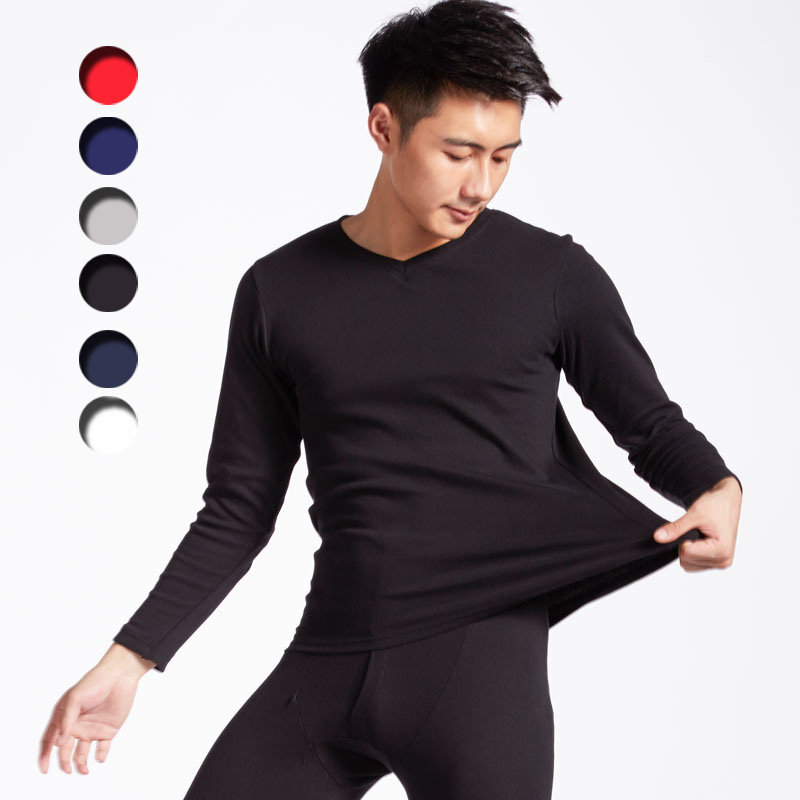 Sous-vêtement chaud jeunesse simple en coton - Ref 761393 Image 1