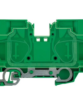 ZPE35 正品魏德米勒弹簧式接地端子 直插式35平方1739650000