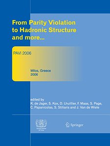 【预订】From Parity Violation to Hadronic St...