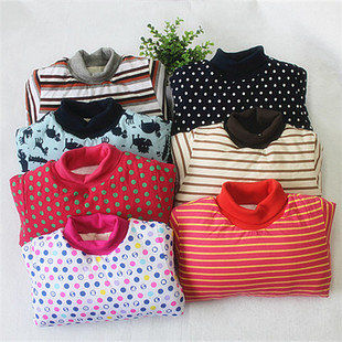 新款冬装中大童丝绵内胆棉袄高领男女童套头棉衣纯棉加厚男童棉服