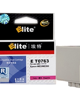 埃特（Elite） E T0763 红色墨盒 (适用爱普生 ME2/ME200)