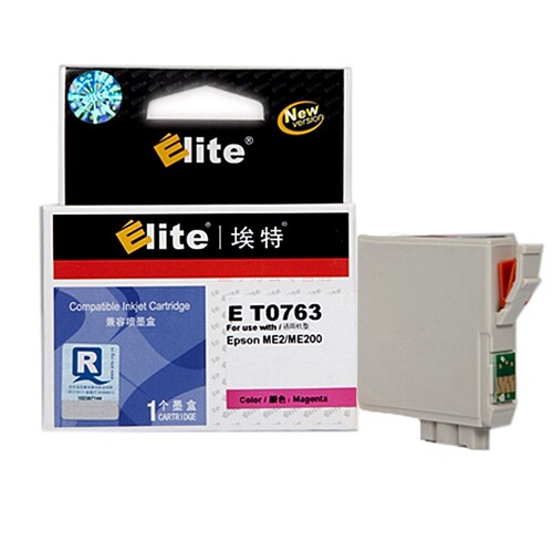 埃特（Elite） E T0763 红色墨盒 (适用爱普生 ME2/ME200)