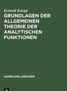 【预售】Grundlagen Der Allgemeinen Theorie Der Analyti...