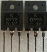 〖华升辉〗B778 D998 2SB778 2SD998音响大功率配对管 对1.4元