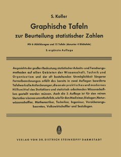 【预订】Graphische Tafeln Zur Beurteilung St...