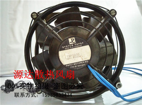 德国 PAPST TYP 5500 115V 工业变频器交流全金属耐高温散热风机