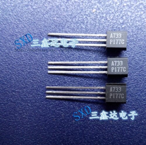 2SA733 A733进口原装全新直插三极管 TO92 实图拍摄