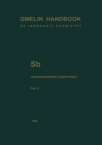 【预订】Sb Organoantimony Compounds Part 4: ...