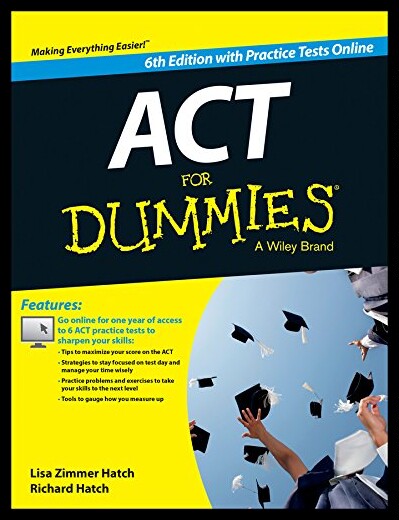 【预售】ACT for Dummies, with Online Practice Tests