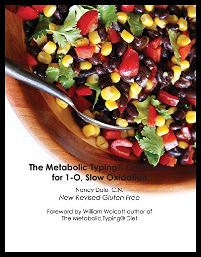 【预售】The Metabolic Typing Cookbook for 1-O, Slow Oxida-封面