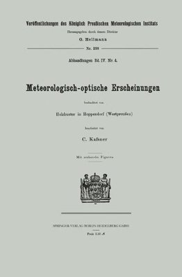 【预订】Meteorologisch-Optische Erscheinungen