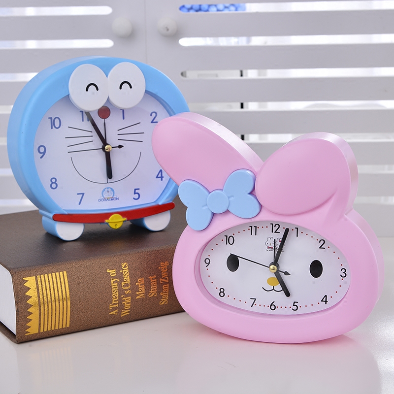lovely Cartoon Miffy Doraemon Silent Alarm Large refreshing Desk Clock student No radiation alarm clockin the Home accessories , Home bell ornaments/Alarm Clock , Desk Clock/Alarm Clock  category - from Buy2taobao.com to provide professional Taobao agent buy service