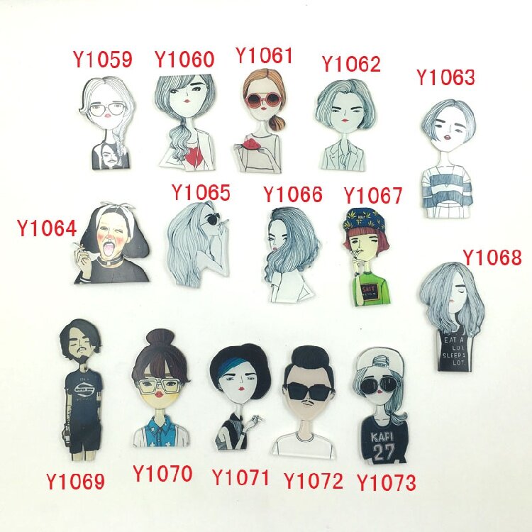 Broche en plexiglas - Ref 1181620 Image 1