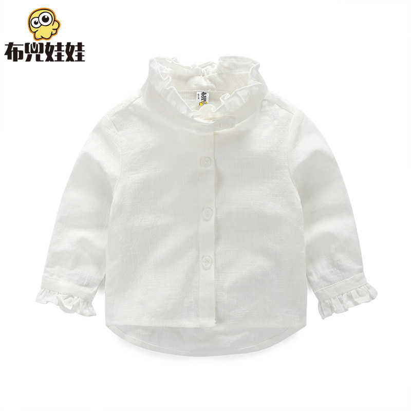 Chemise fille à manche longue - Ref 2085250 Image 1