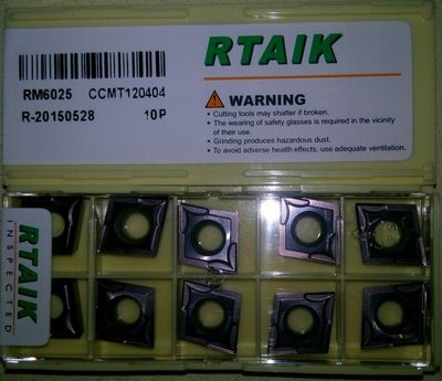 RTAIK RM6025 CCMT120404 RP8015 CCMT120408 车刀片