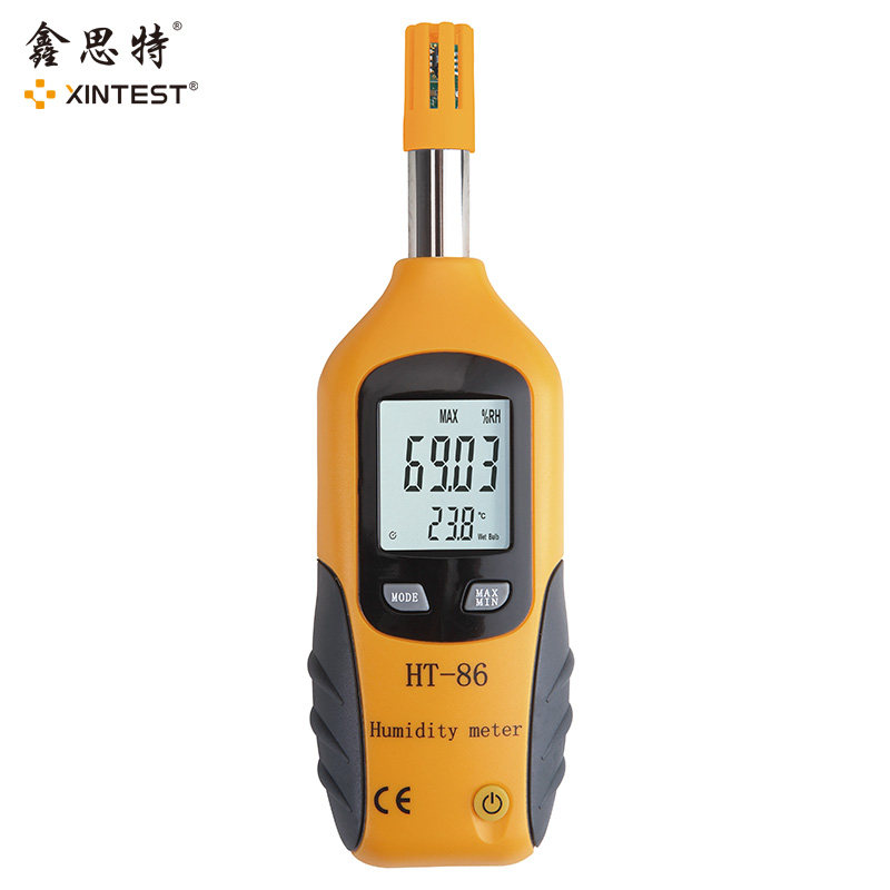 鑫思特HT-86高精度温湿度计便携式数字温湿度计露点湿球温度测量