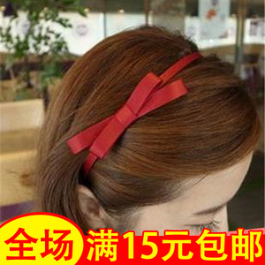 韩版饰品发饰可爱蝴蝶结多种发箍头箍发圈发饰女原创头饰宽边发卡