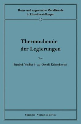 【预订】Thermochemie Der Legierungen