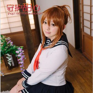 守护甜心舰队collection 驱逐舰·电假毛现货cosplay动漫假发