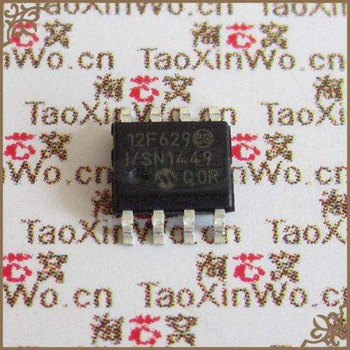 PIC12F629-I/SN MICROCHIP SOP8封装 原装正品 量大价优