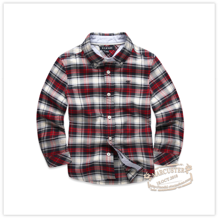 Chemise garcon ELAND KIDS à manche longue - Ref 2076676 Image 1