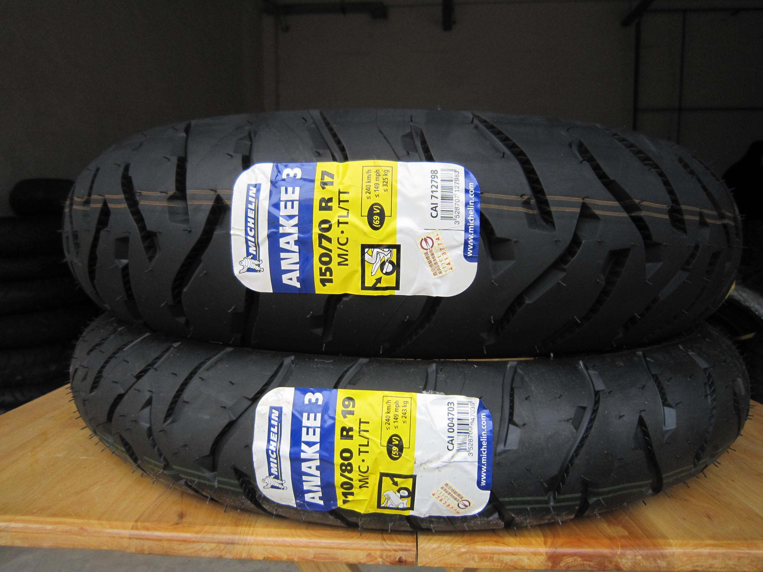 米其林ak3全地形轮胎110/80/19 150/70/17 宝马gs通用