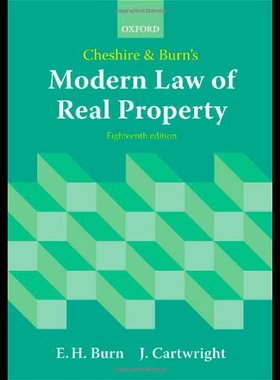 【预售】Cheshire and Burn's Modern Law of Real Property