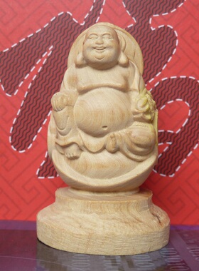 工艺品手把件小叶黄杨木雕