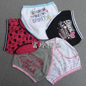 外贸尾货儿童装短裤底裤不夹pp透气纯棉女童宝宝三角内裤搬仓特惠
