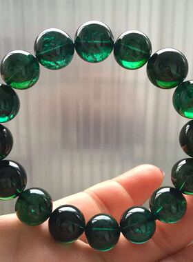 巴西老料碧玺手链