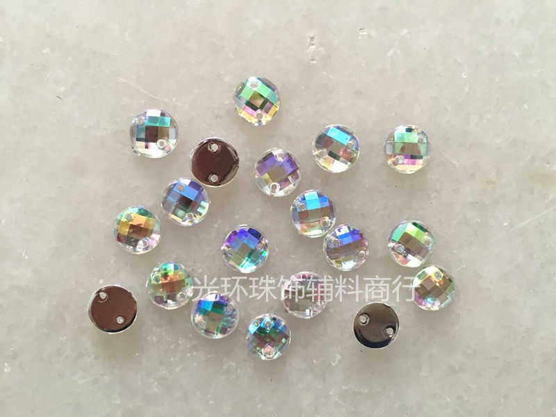 diy彩钻 6mm-25mm圆形格面镀彩亚克力手缝钻 舞台演出服辅料,饰品/流行首饰/时尚饰品新,其他DIY饰品配件,淘宝优惠券,粉丝福利购,淘宝优惠卷