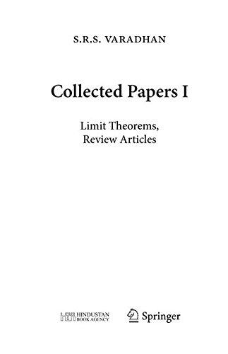 【预订】Collected Papers of S.R.S. Varadhan